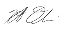 Kent Oliver signature
