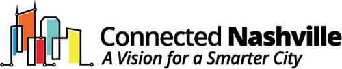 Connected Nashville logo - a vision for a smarter city 