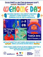 thumbnail of flyer for WeHome Day celebrating the planning work and podcast