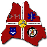 Emergency Communications Center logo '911'