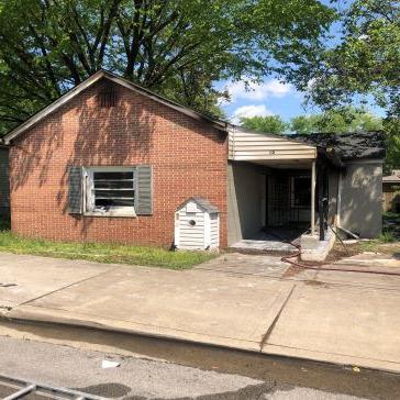 Home damaged by Arson on Trimble Street 