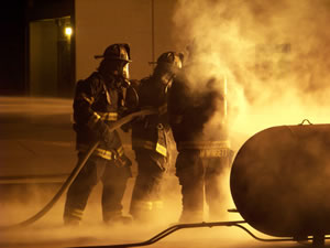 fighting fire pic
