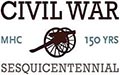 historical commission civil war sesquicentennial 150 years (logo)
