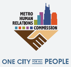 Human Relations Commission Logo with tagline 'Once City for All People'