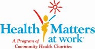 Healthy Matters At Work A program of Community Health Charities logo