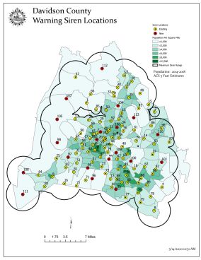 2020 siren locations map