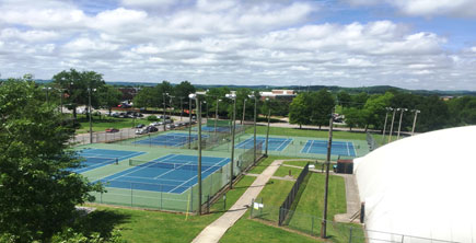 Hadley outdoor tennis courts