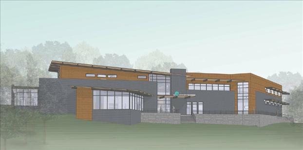 Concept drawing of the new Sevier Community Center