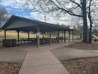 Sevier Park Picnic Shelter 2, view 1