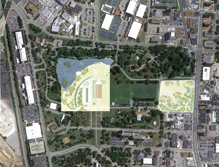 Centennial Park Phase 2 - Layout plan
