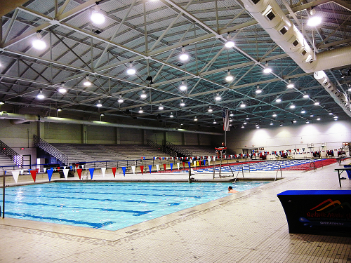 sportsplex aquatic center with rec pool and lap pool