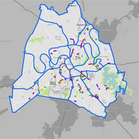 Nashville City Limits Map Sidewalk Requirements | Nashville.gov