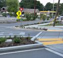 photo of 46th Avenue roundabout
