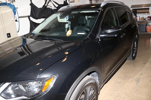 Stolen Nissan Rogue from which the fatal shots were fired