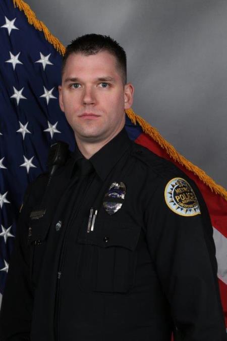 New Sergeant David Abbott, a 7-year MNPD veteran