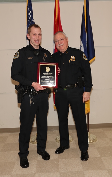 Officer Gordon Stovall from the East Precinct