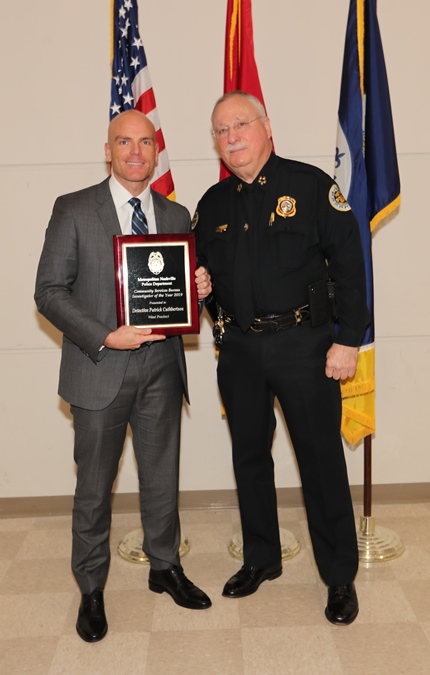 West Precinct Detective Patrick Cuthbertson