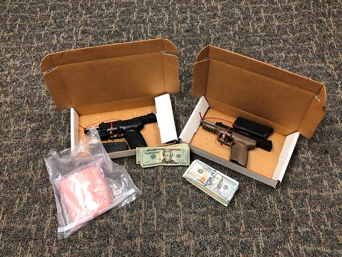 Seized contraband