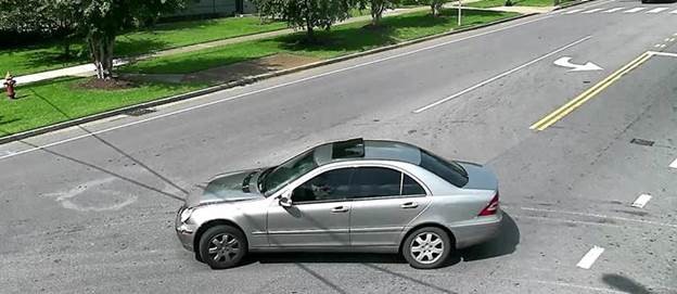 Silver Mercedes-Benz C320 