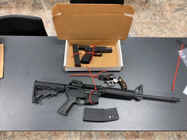 Recovered guns