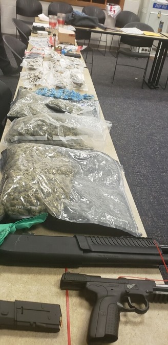 Seized contraband
