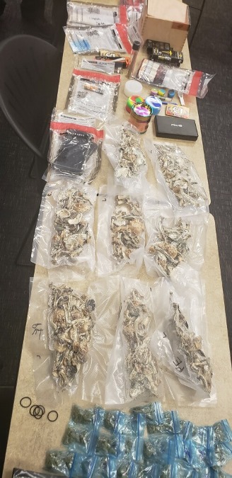 Seized contraband