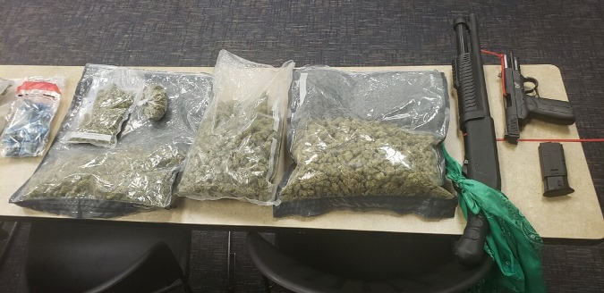 Seized contraband
