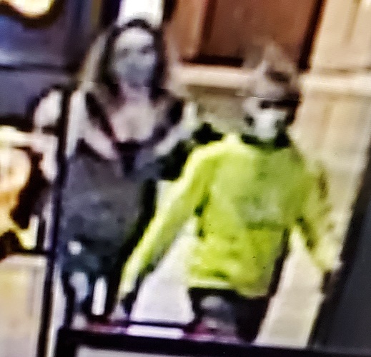 People standing with shooting suspect