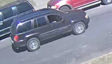 Suspect's Jeep